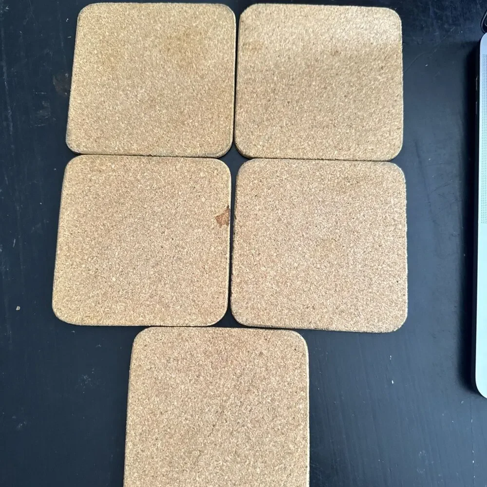Vintage Alexander Pock Modern Riding School Sheraton Set of Five Coasters Horses